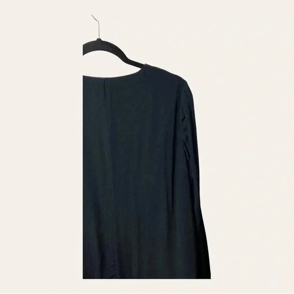 PEACH LOVE OF CALIFORNIA MINI DRESS LONG‎ SLEEVES SIZE MEDIUM BLACK COLOR - Picture 8 of 10